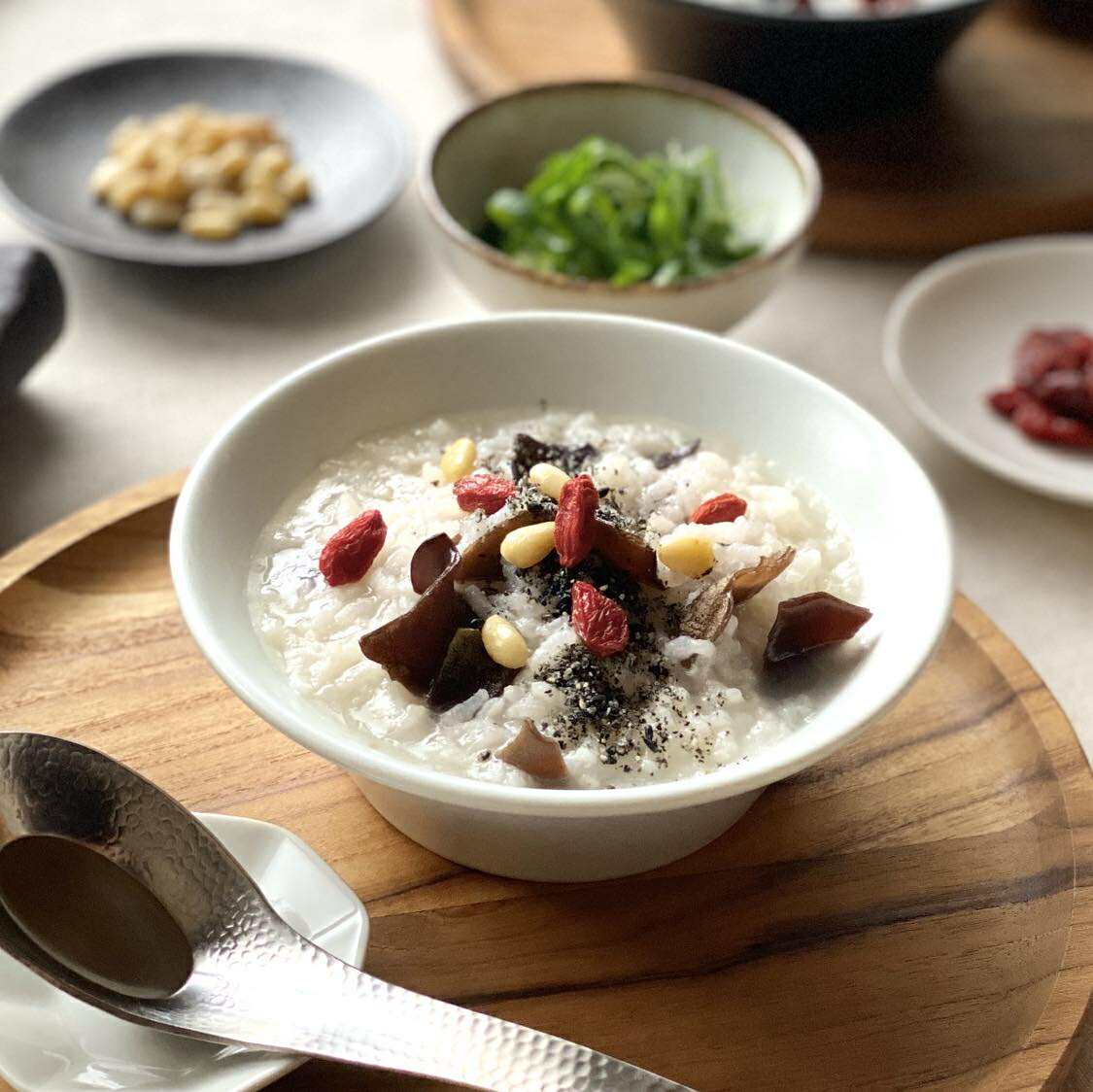 きくらげのお粥【レシピ】