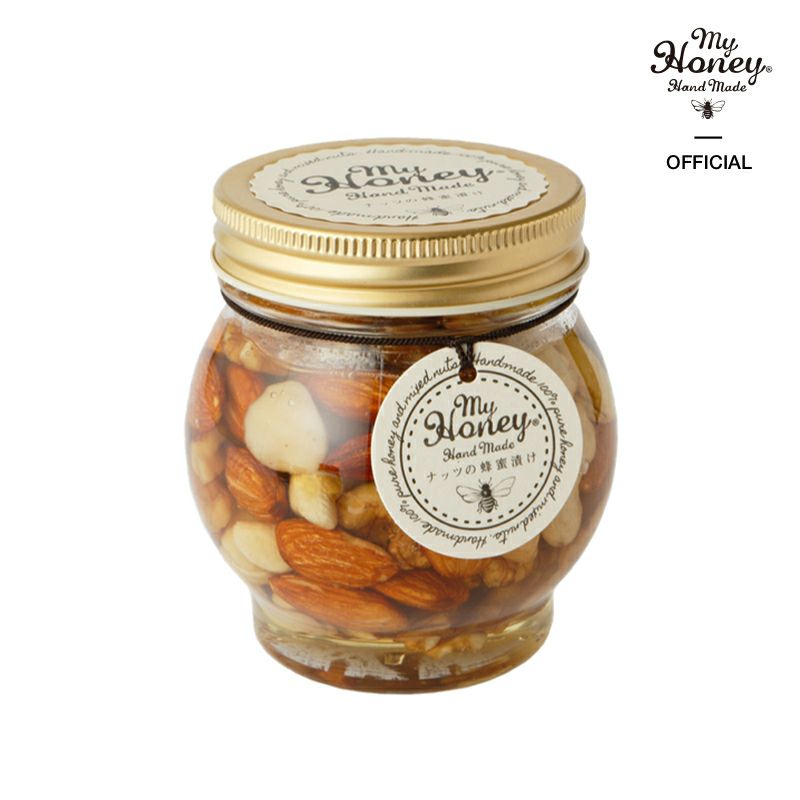 ナッツの蜂蜜漬け  MY HONEY