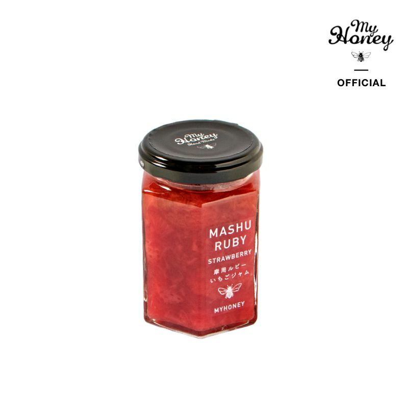 砂糖不使用の特別なジャム。 MYHONEY いちごジャム