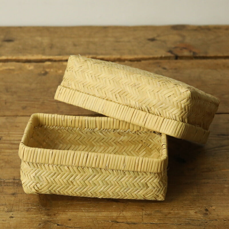 松野屋 岩手県 篠竹弁当かご