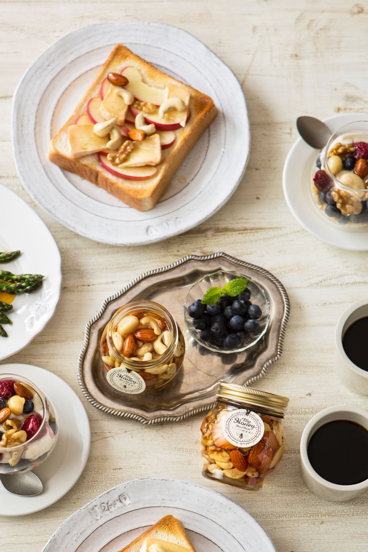 ナッツの蜂蜜漬け  MY HONEY