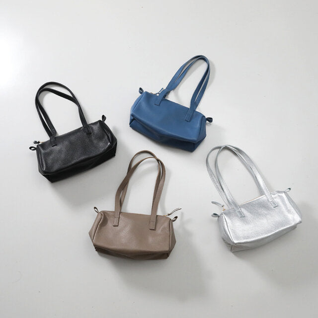 MARINE DAY シュリンクレザーボストンバッグ MARIA　