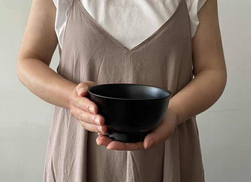 漆琳堂 越前硬漆 朝倉椀 4寸 黒 朱