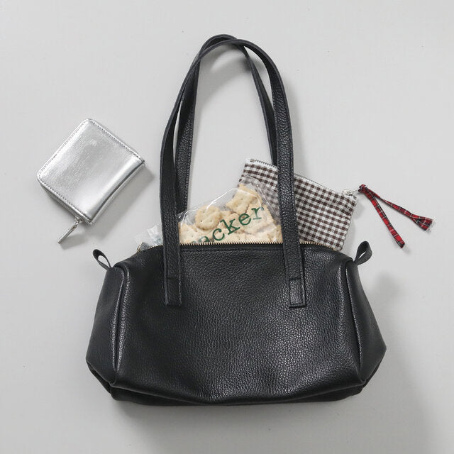 MARINE DAY シュリンクレザーボストンバッグ MARIA　