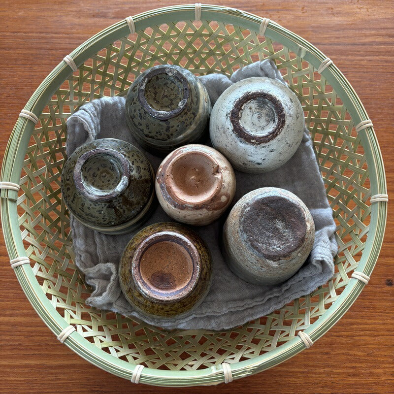 竹細工 茶碗かご