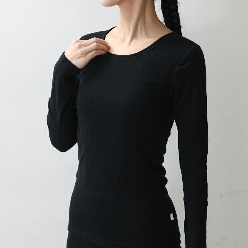 joha メリノウール 長袖アンダーシャツ MARIE Sサイズ