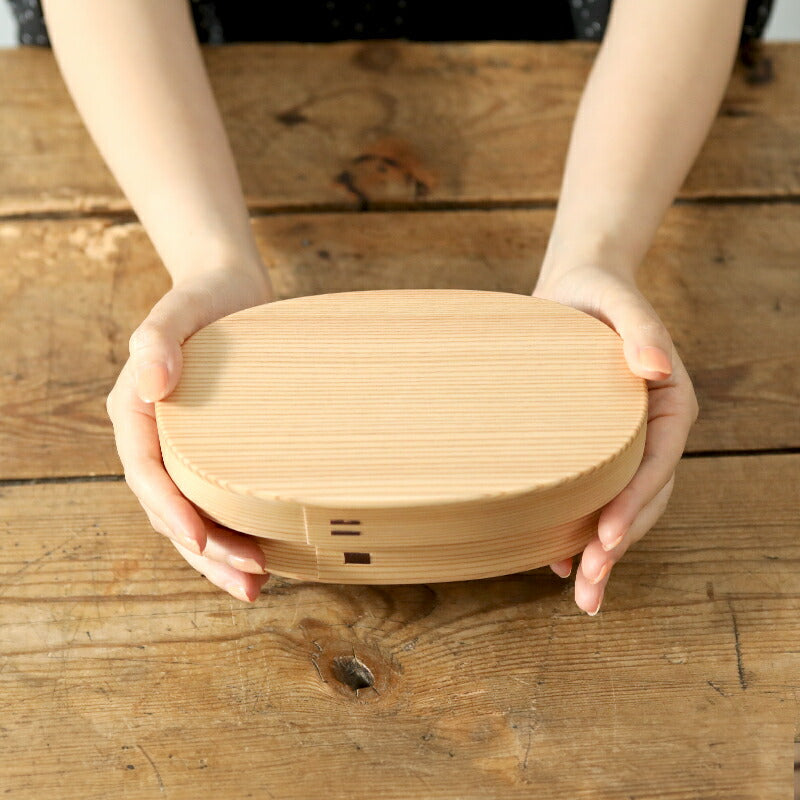 大館曲げわっぱ こばん弁当箱 小480ml 中560ml 曲げわっぱ弁当箱 1段 お弁当箱