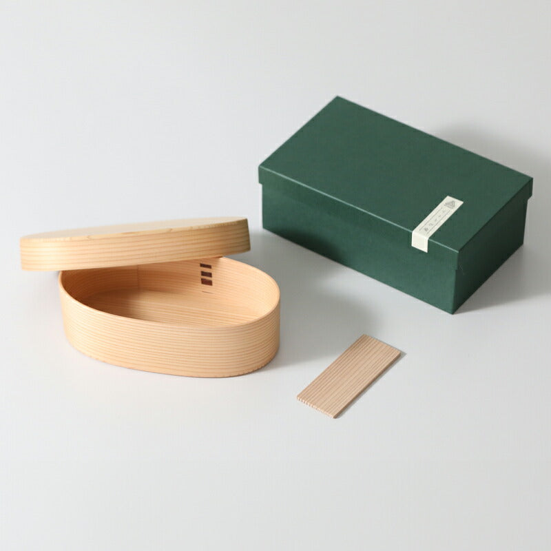 大館曲げわっぱ こばん弁当箱 小480ml 中560ml 曲げわっぱ弁当箱 1段 お弁当箱