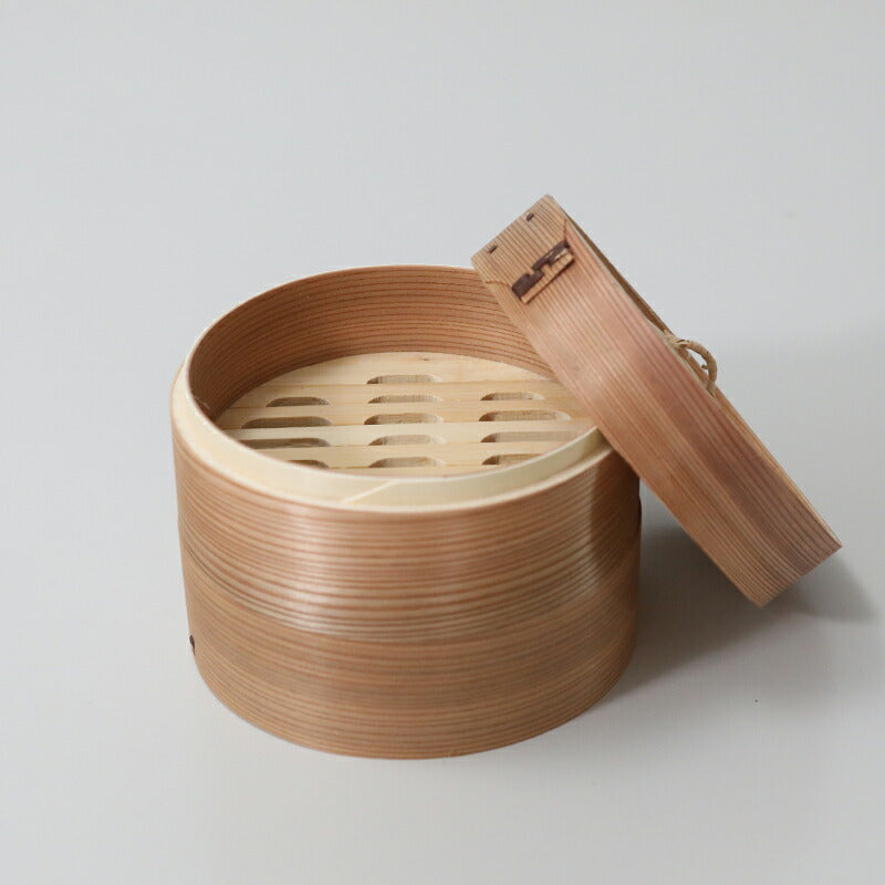 松野屋 杉せいろ 18cm 2段