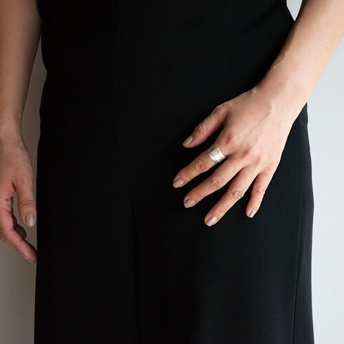 NAGAE+ ナガエプリュス リング  シルバー 10ミリ幅