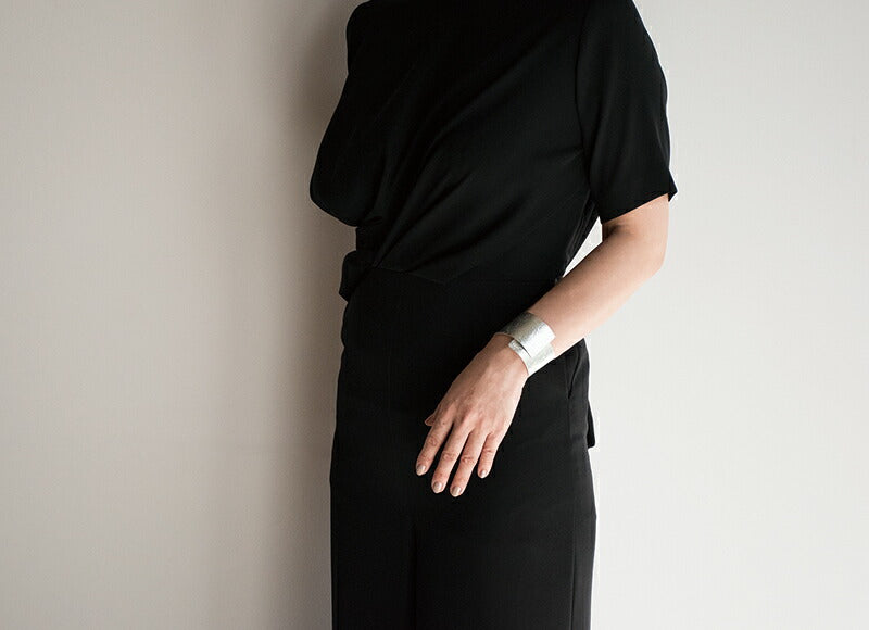 NAGAE+ ナガエプリュス ブレスレット シルバー   40ミリ幅