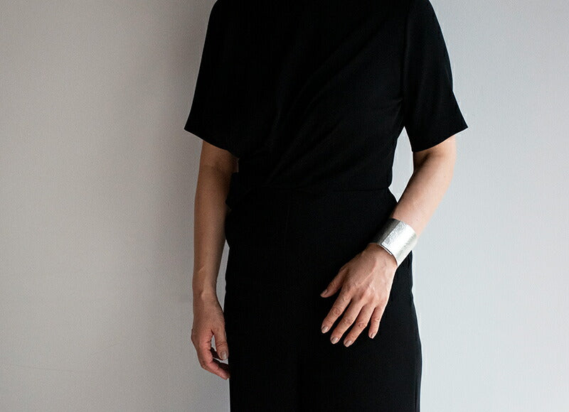 NAGAE+ ナガエプリュス ブレスレット シルバー  60ミリ幅