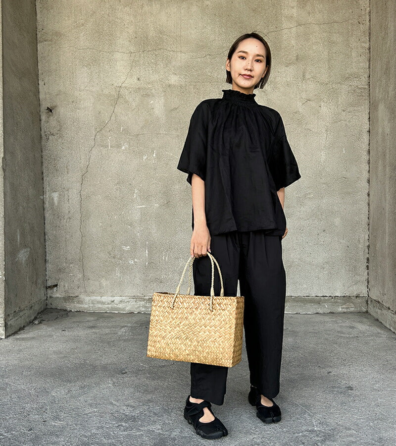 Kachuu Water Hyacinth Square Basket Bag M