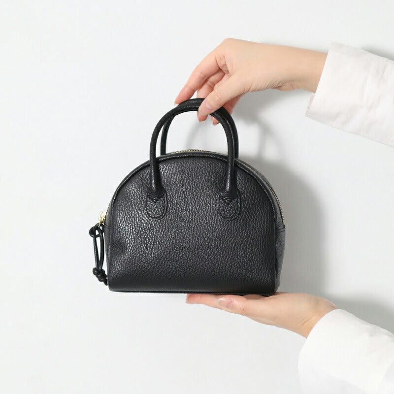 StitchandSew ミニバッグ ハンドバッグ ボストンバッグ レザー 本革 牛革