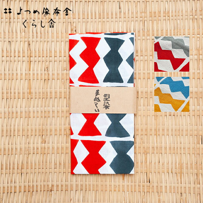 Yotsume Somebusa Katazome Tenugui - Hoseido