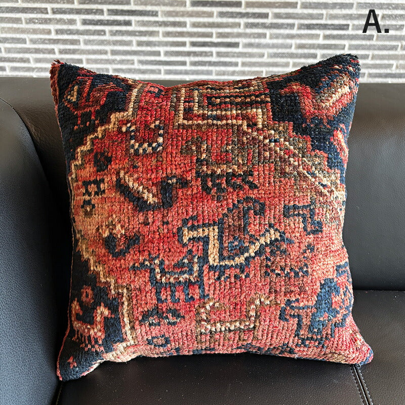 トライバルラグ クッションカバー