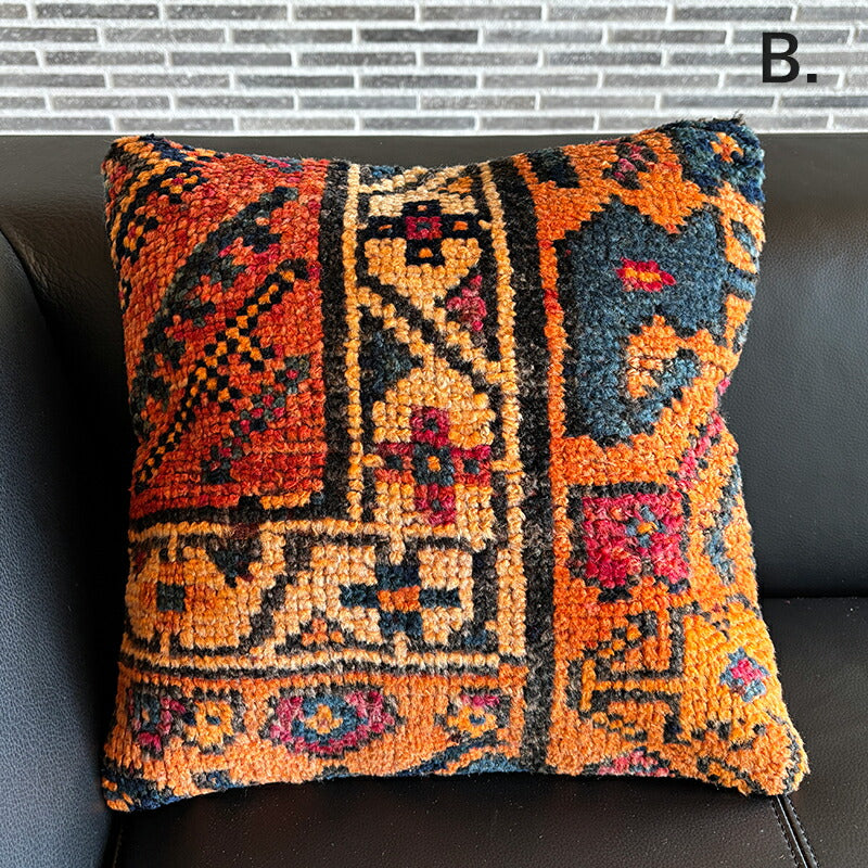 トライバルラグ クッションカバー