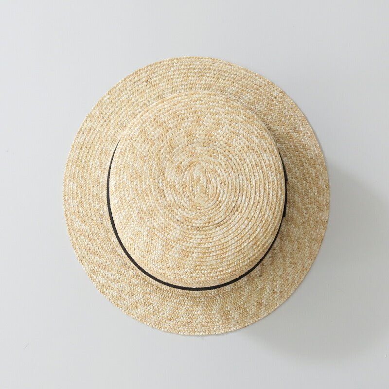 Tanaka Hat Shop Men's Boater Hat Marin Homme