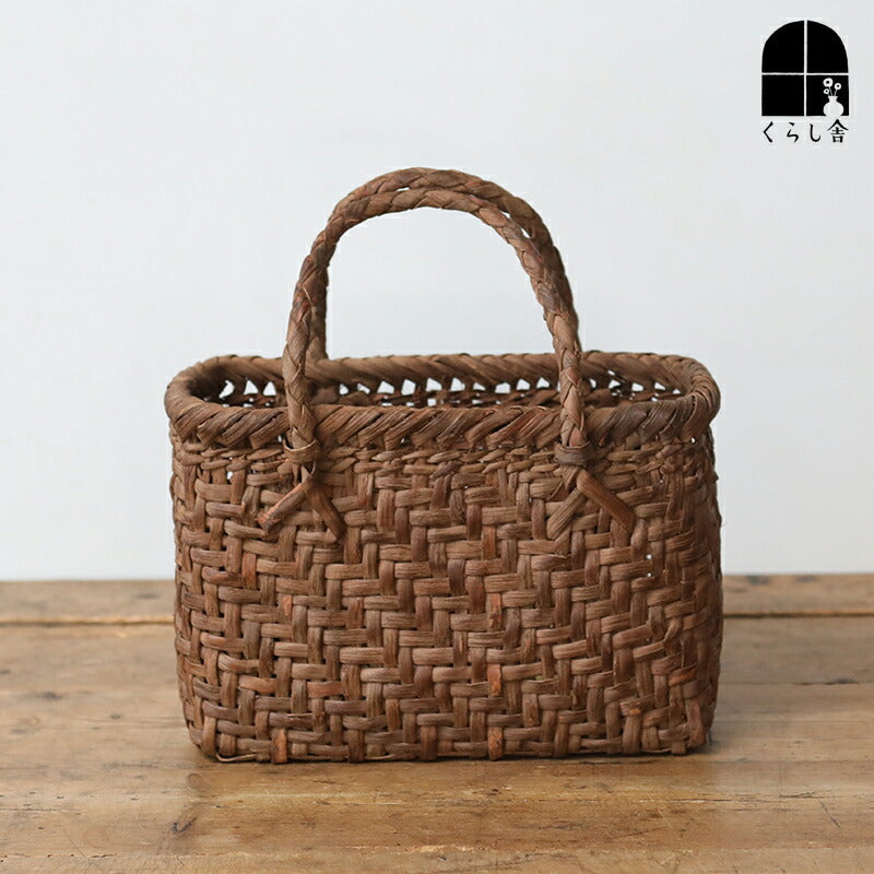山葡萄かごバッグ 細網代 (中) YB-123