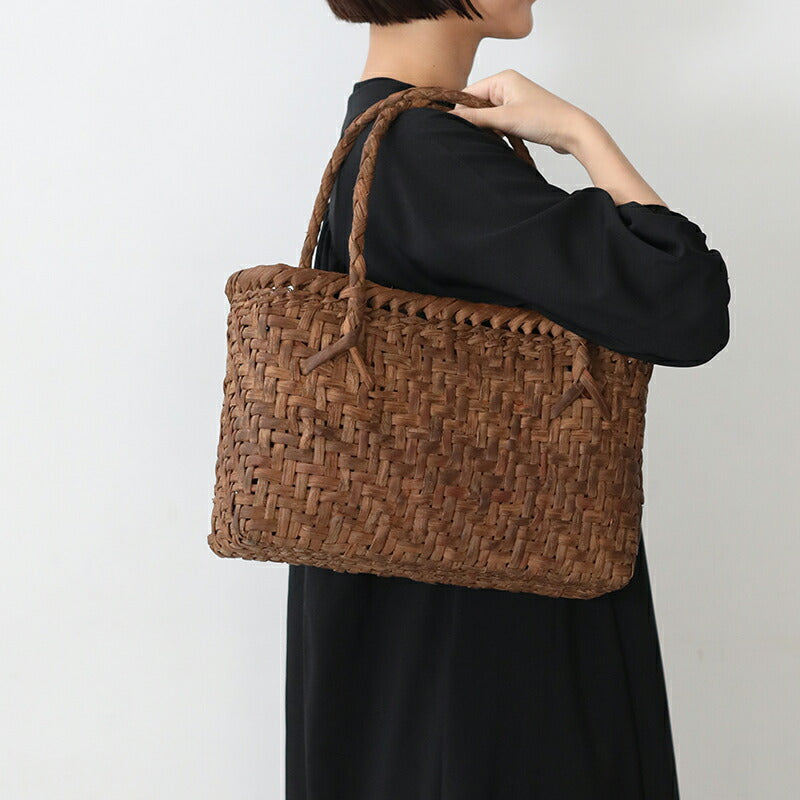 山葡萄かごバッグ 細網代（大）肩掛け 横長 YB-130