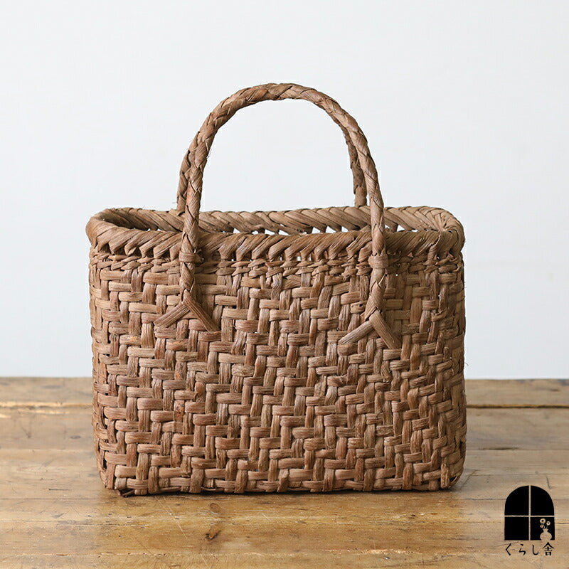 山葡萄かごバッグ 細網代 (中) YB-133