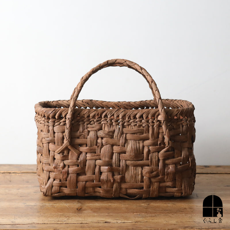 山葡萄かごバッグ 太網代 (大) YB-138