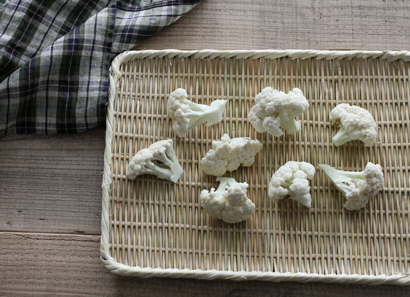 松野屋　真竹角盆ざる 尺3寸 幅40ｃｍ